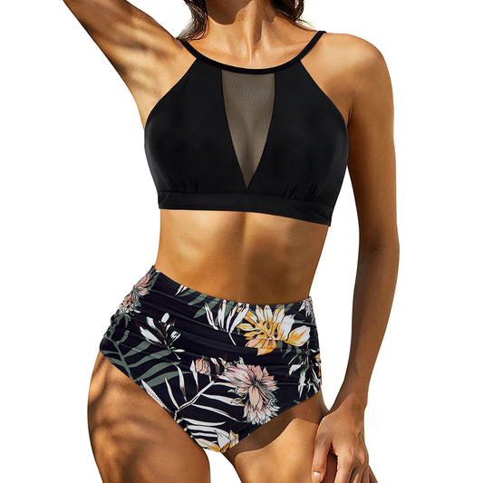 Marina - Flattering high waist bikini