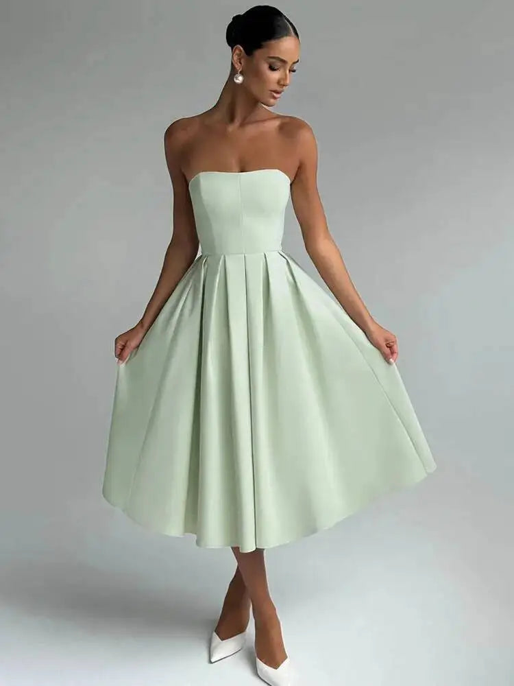 Lydia - Strapless dress