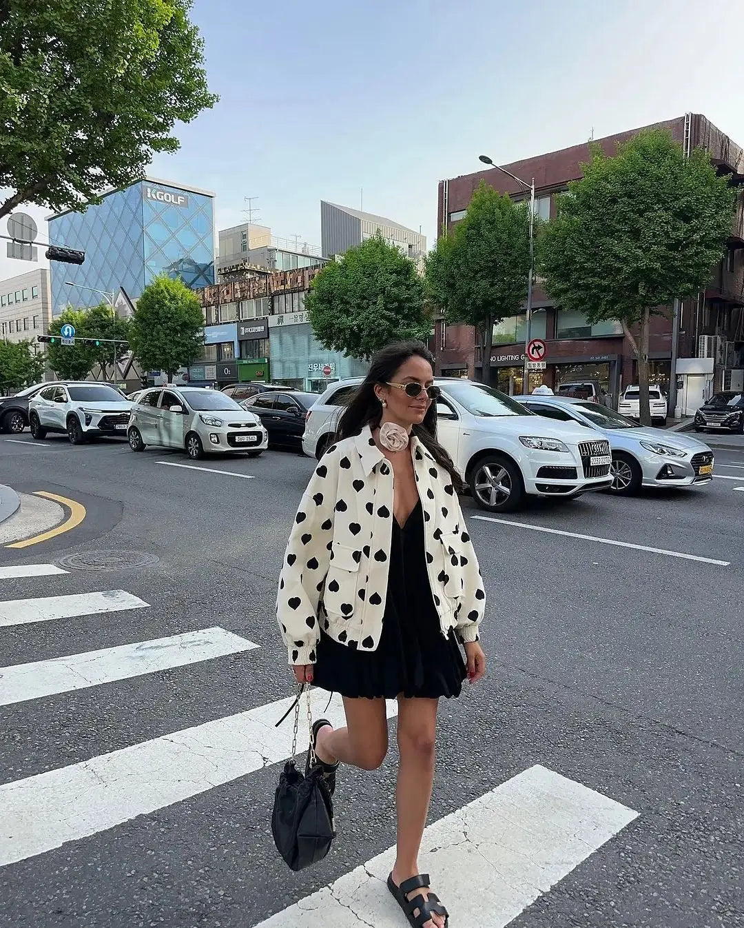 Sarah - Scandi style zipper jacket