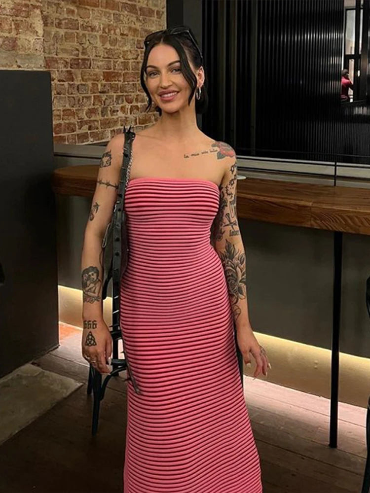 Isa - Strapless bodycon dress