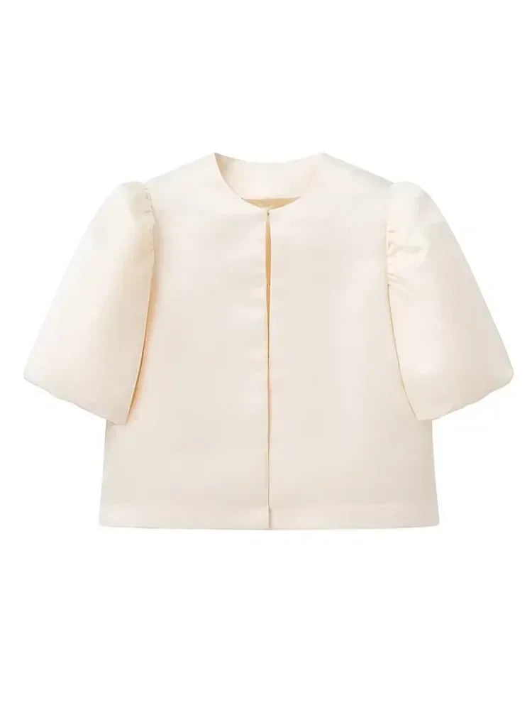 Frascina - Puff sleeve top