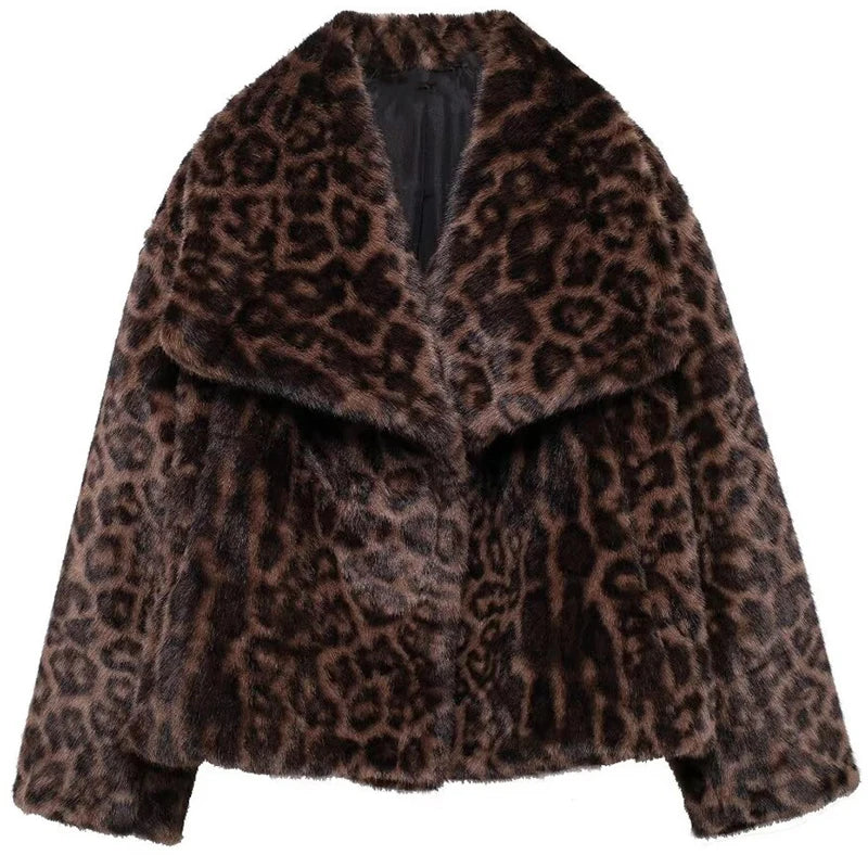 Shira - Elegant faux fur coat