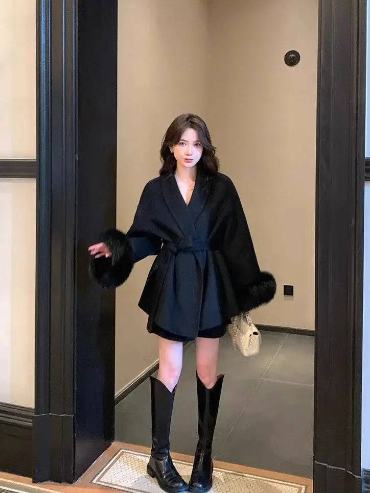 Arwen - Elegant wool blend coat