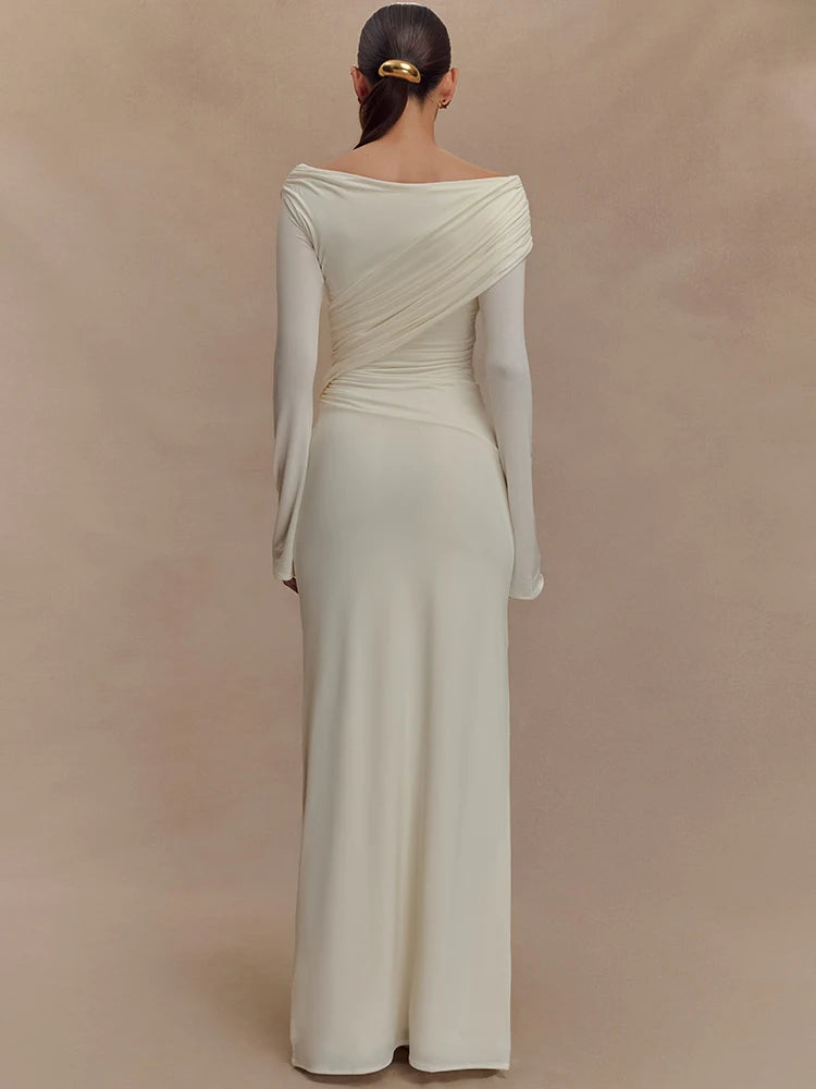 Micah - Off shoulder figure hugging dress