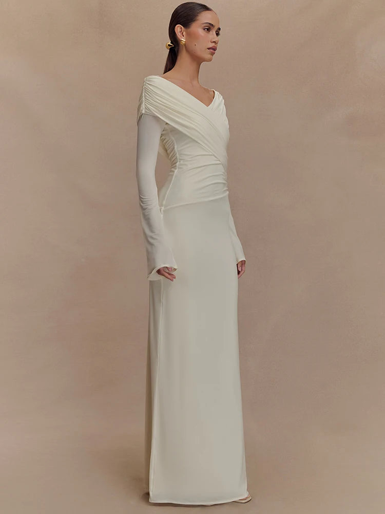 Micah - Off shoulder figure hugging dress