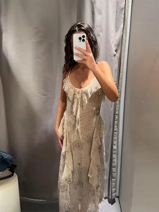 Chiara - Embellished flowing dress