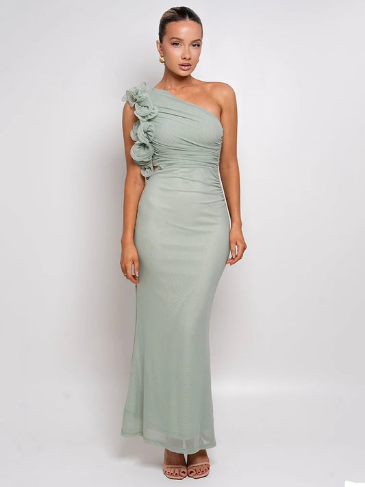 Avery - One shoulder dress
