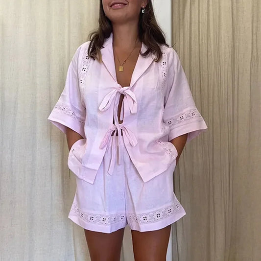 Tamara - Cotton two piece set