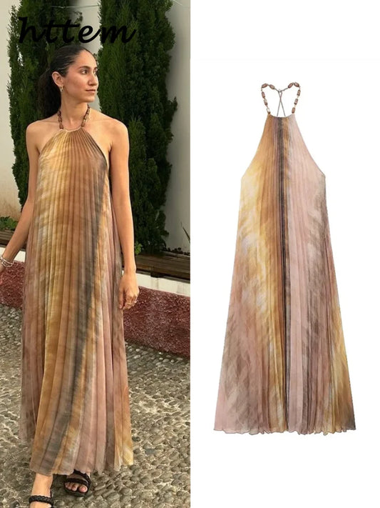 Rimona - Elegant pleated dress