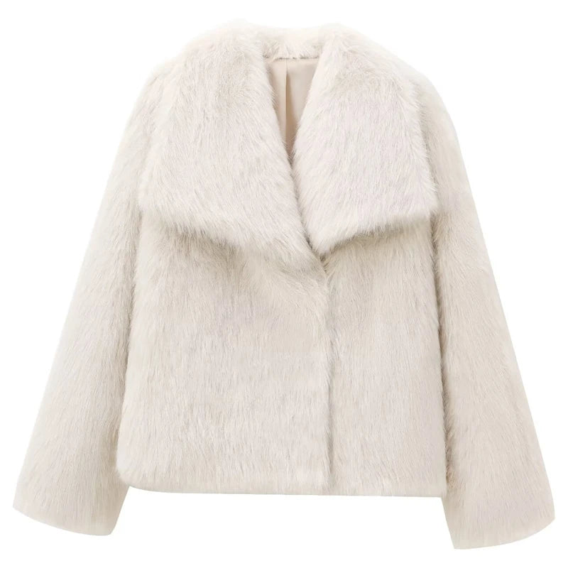 Alina - Faux fur coat