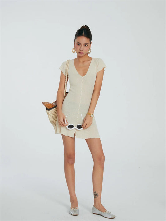 Eleni - French mini dress