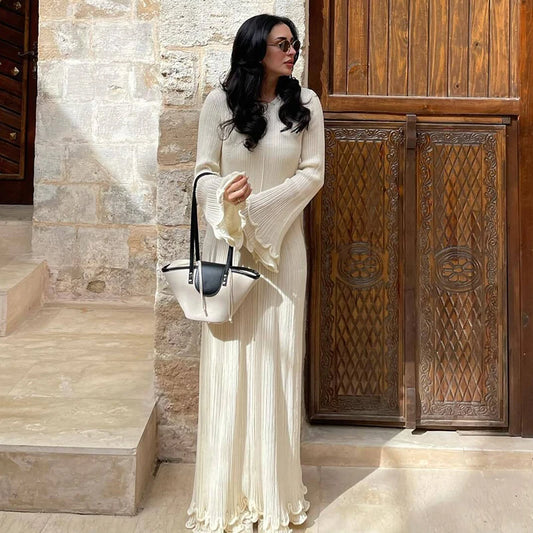 Marie - Knitted long dress
