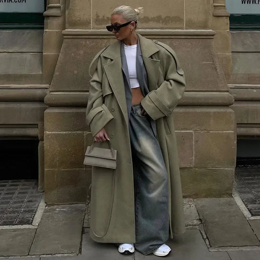 Aubrey - Oversized trenchcoat