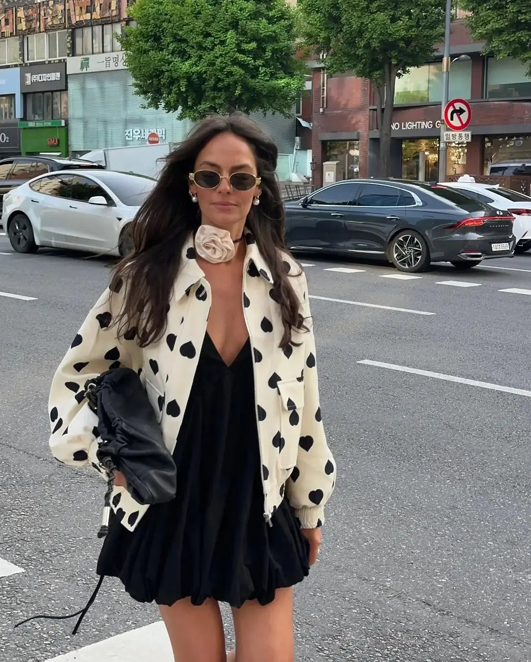 Sarah - Scandi style zipper jacket