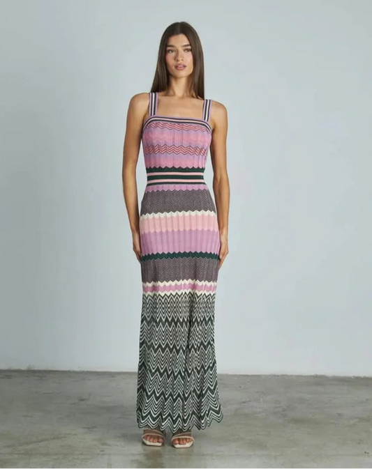 Maxime - Fine knitted long dress