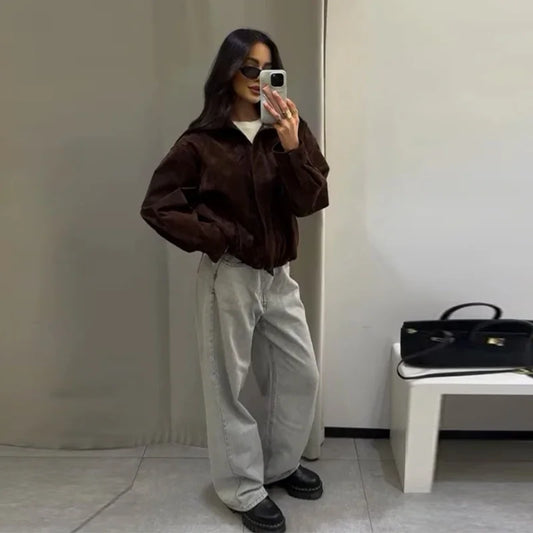 Miranda - Suede style jacket