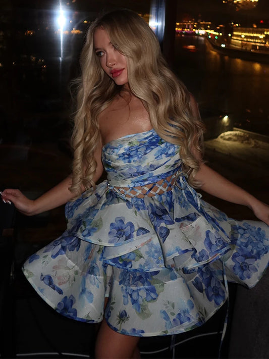 Santorini - Mini dress
