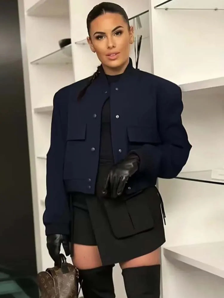 Lianna - Elegant bomber style jacket