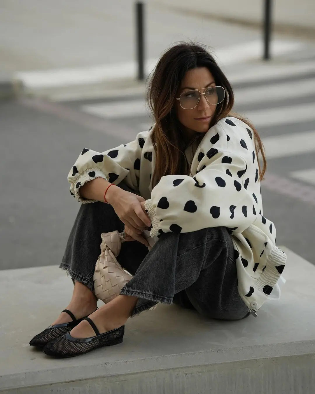 Sarah - Scandi style zipper jacket