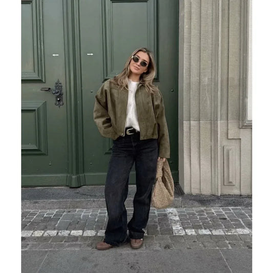 Elsie  - Bubble hem jacket