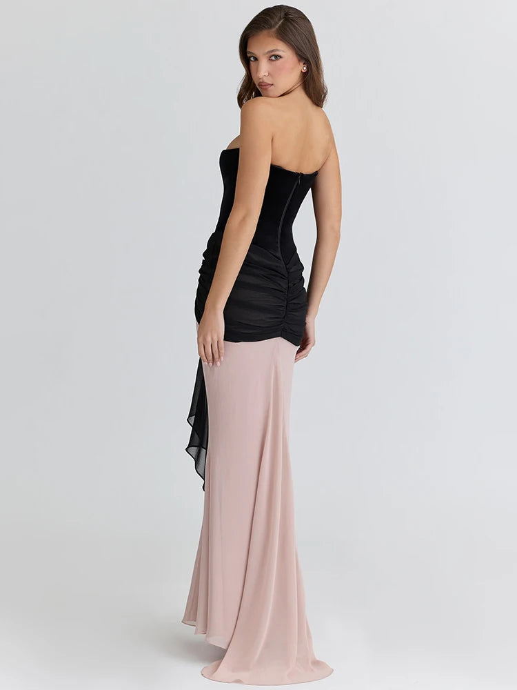 Seren - Strapless gown