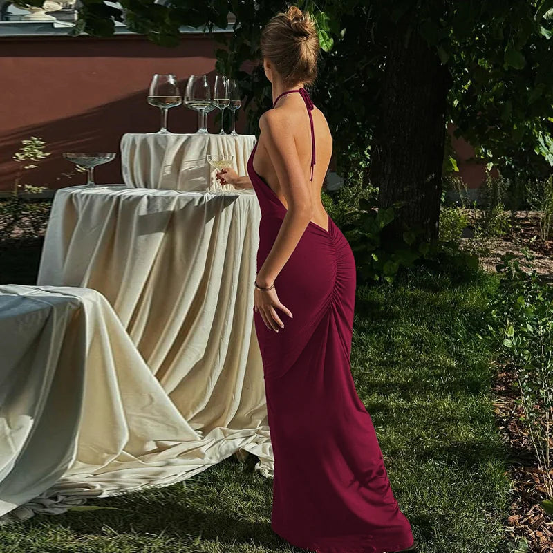 Willa - Open back dress
