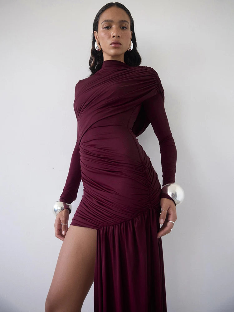 Jade - Long sleeve mini dress