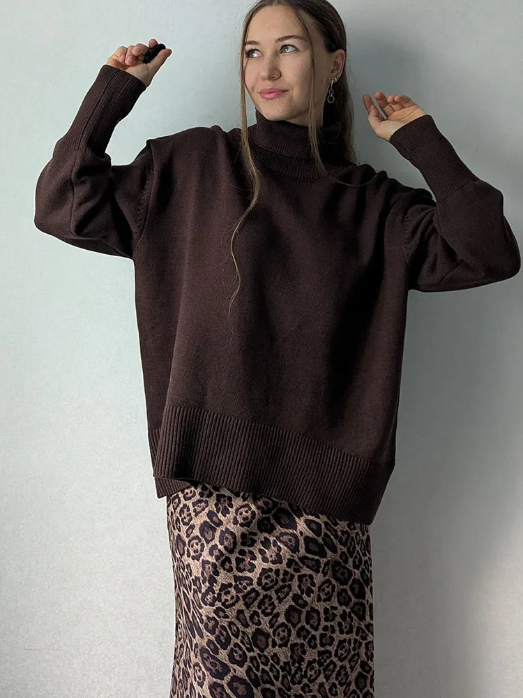 Jenn - Oversized knitted sweater