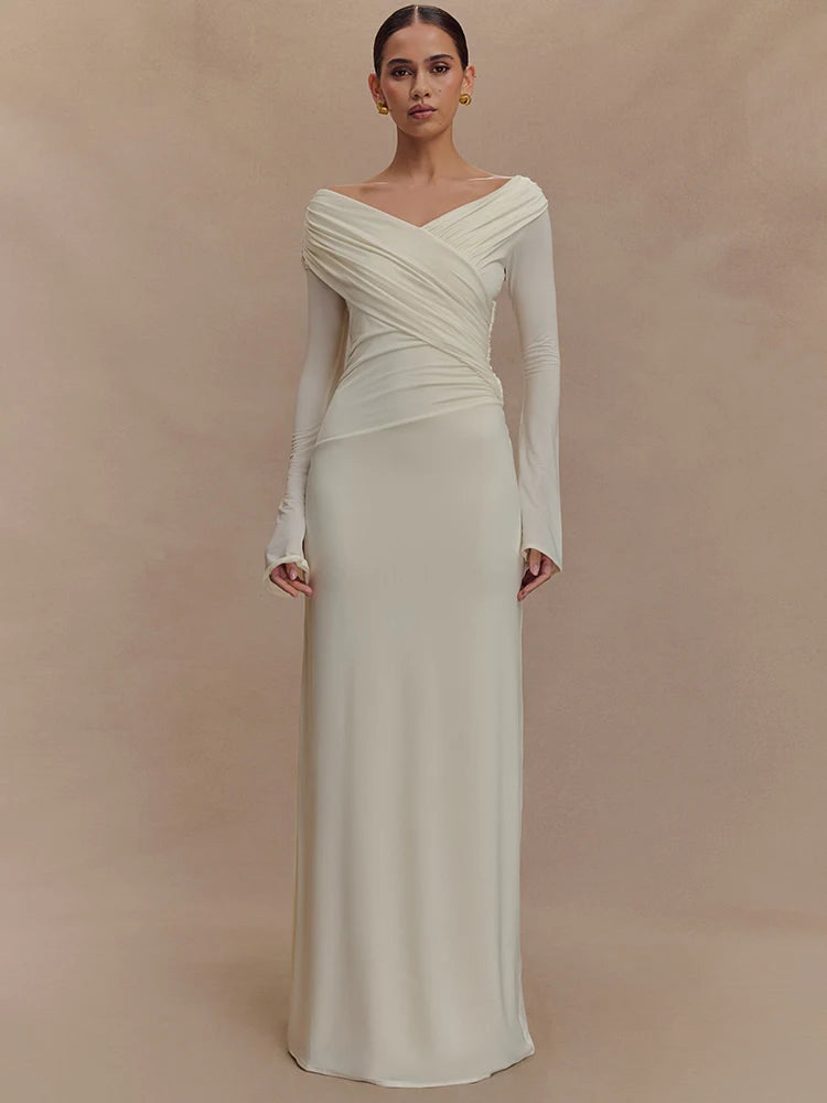 Micah - Off shoulder figure hugging dress
