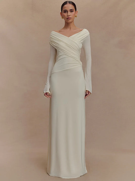 Micah - Off shoulder figure hugging dress