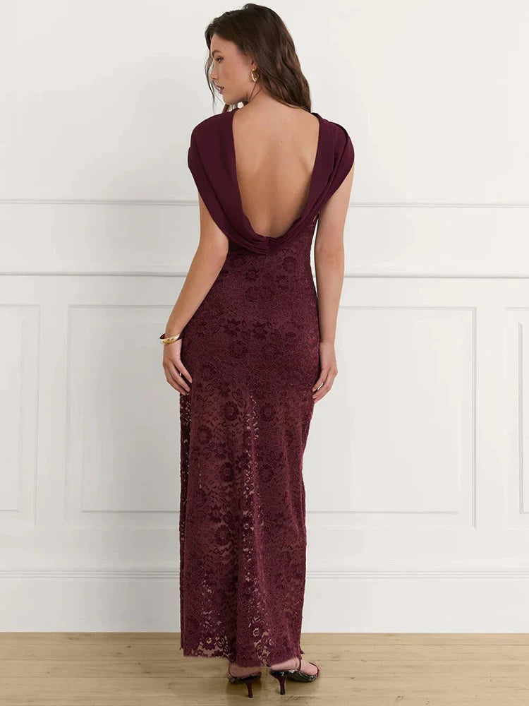 Lucia - Open back dress