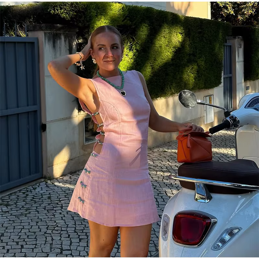 Gabrielle - Mini dress with side detail