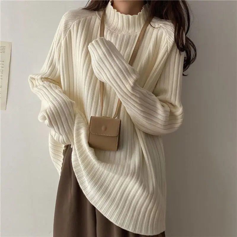 Mabel - Rib knit jumper