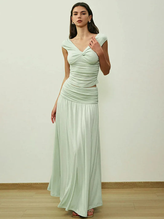 Gigi - Off shoulder two piece set