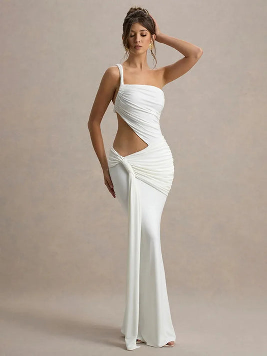 Viktoria - Elegant one shoulder dress
