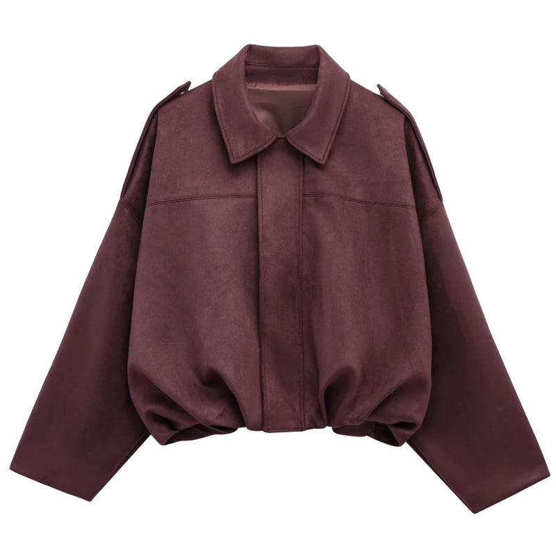 Ivana - Casual suede style jacket