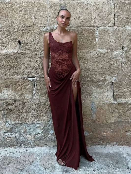 Aurora - Lace bodice dress