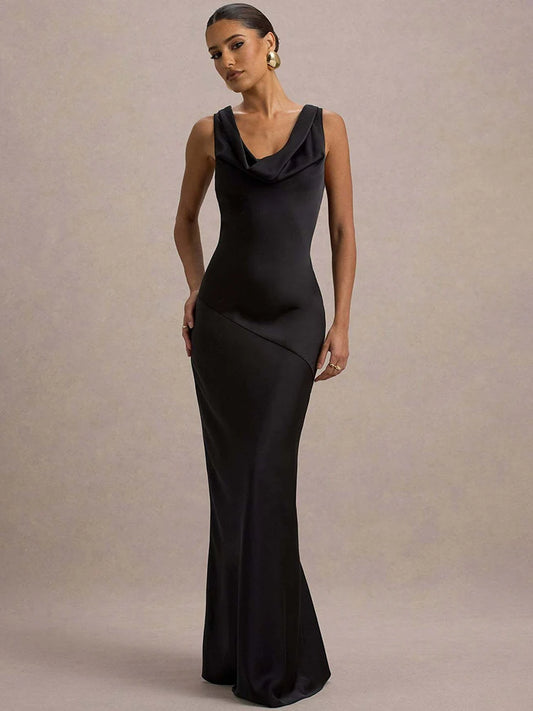 Paris - Cowl neck dress