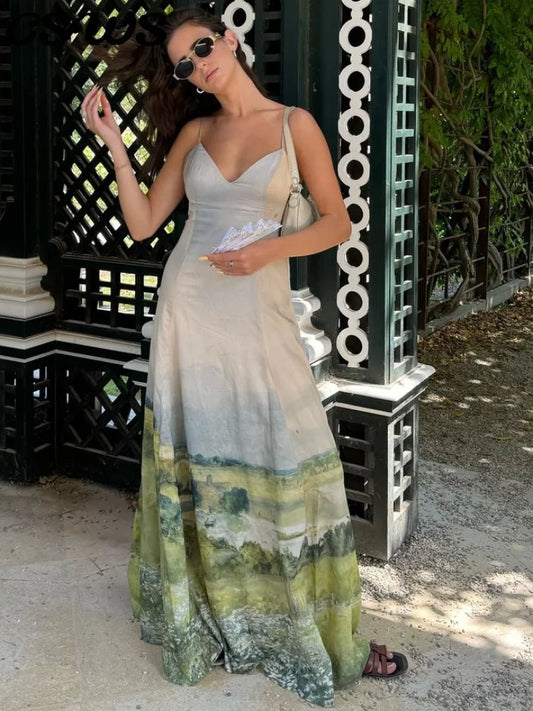Emanuella - Flowing maxi dress