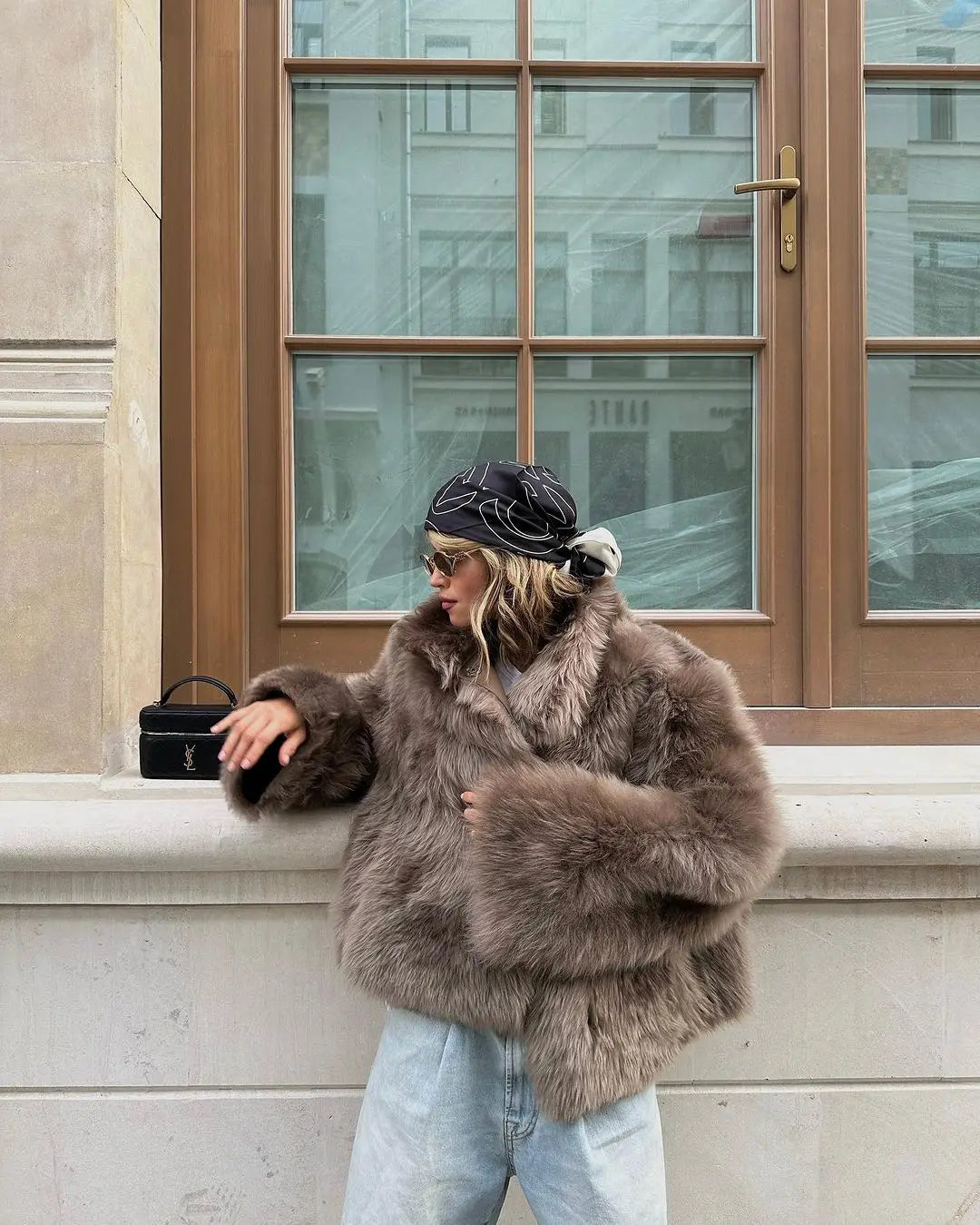Maelle - Faux fur coat