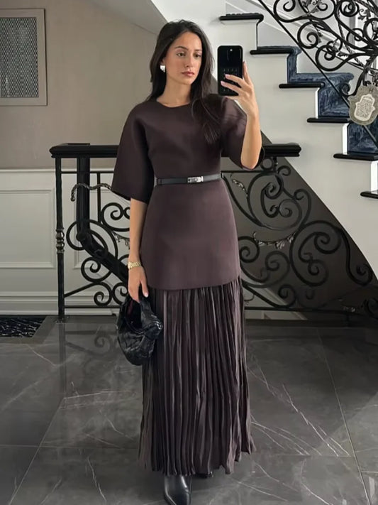 Celine - Pleated dress