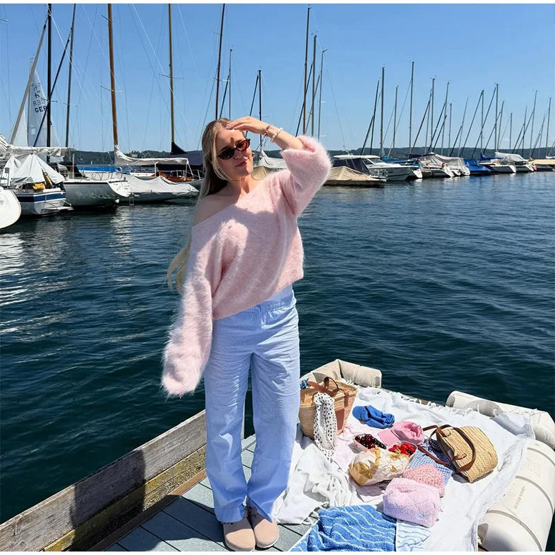 Sienna - Mohair wool blend jumper