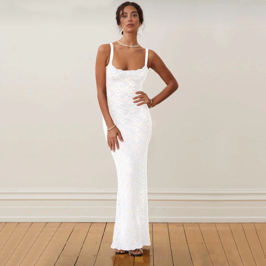 Taissa - Long lace dress