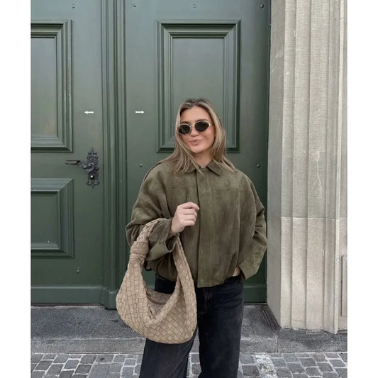 Elsie  - Bubble hem jacket