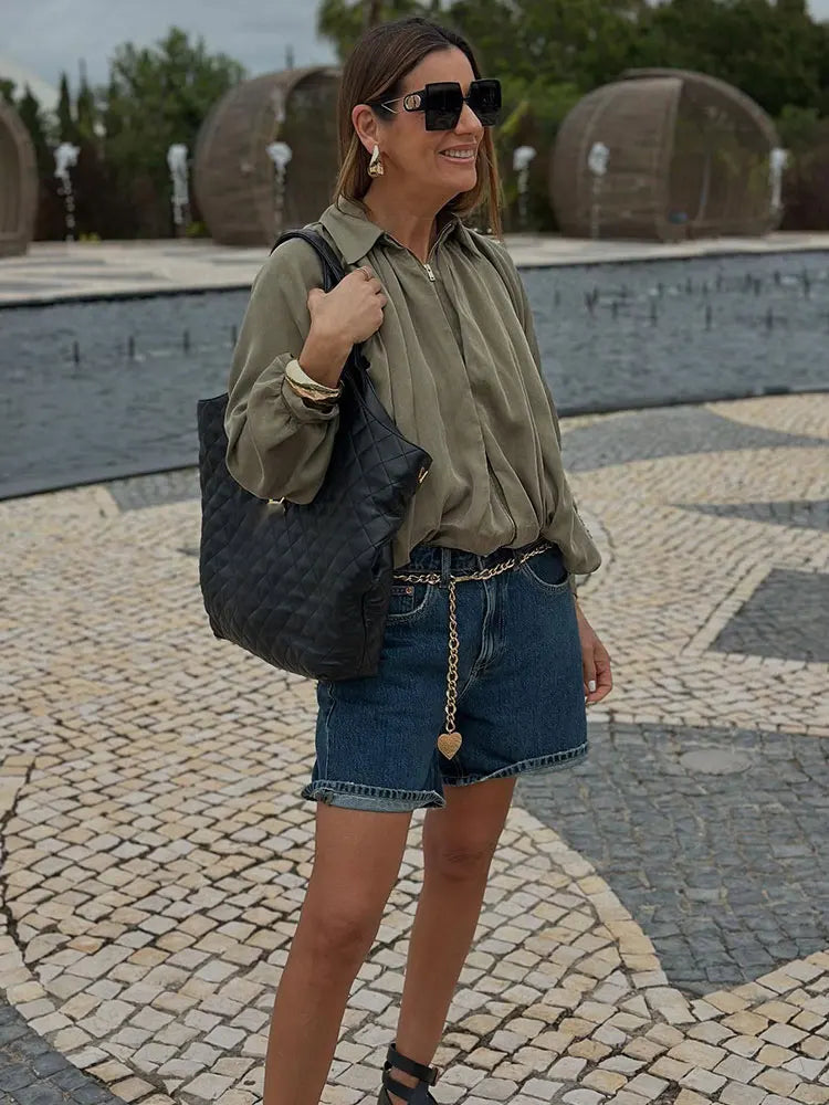 Livia - Flowing jacket top
