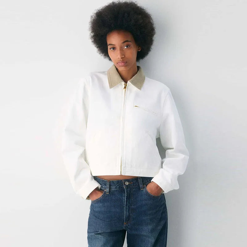 Maeve - Barnstyle zipper jacket