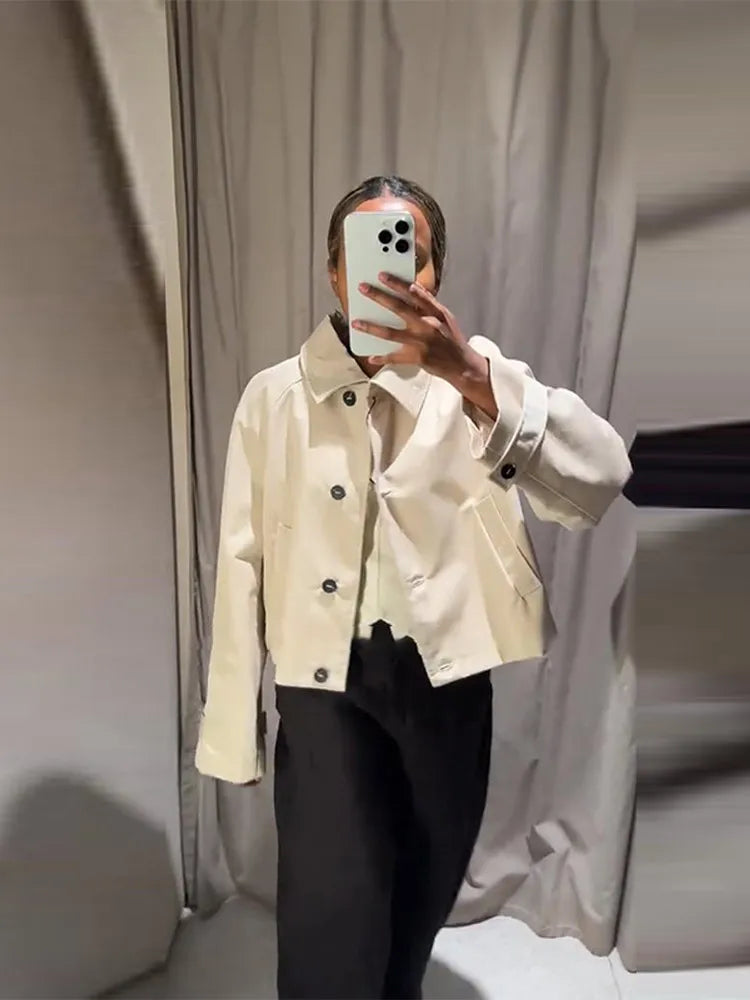 Sienna - Short trench coat