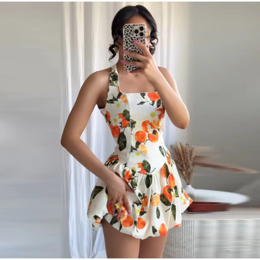Nara - Summer dress with print