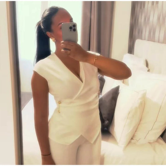 Audrey - Fine knitted two piece set