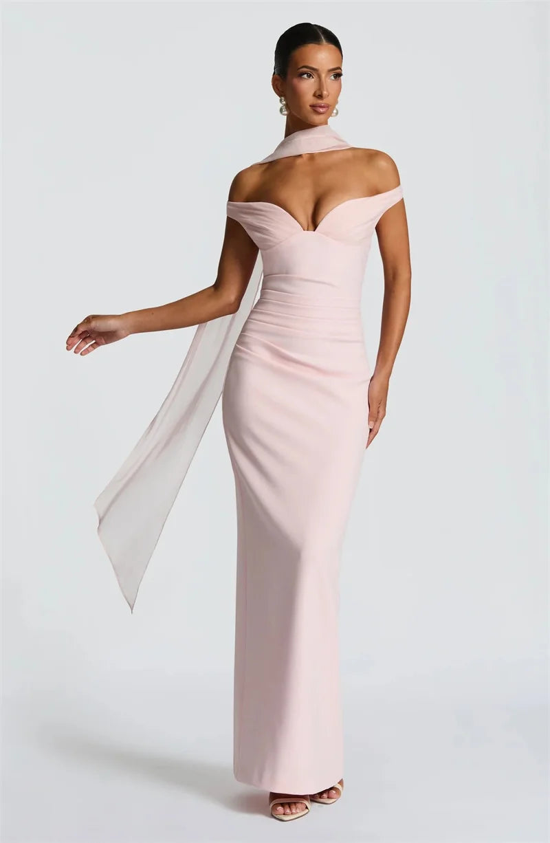 Christie - Off shoulder flowing dress